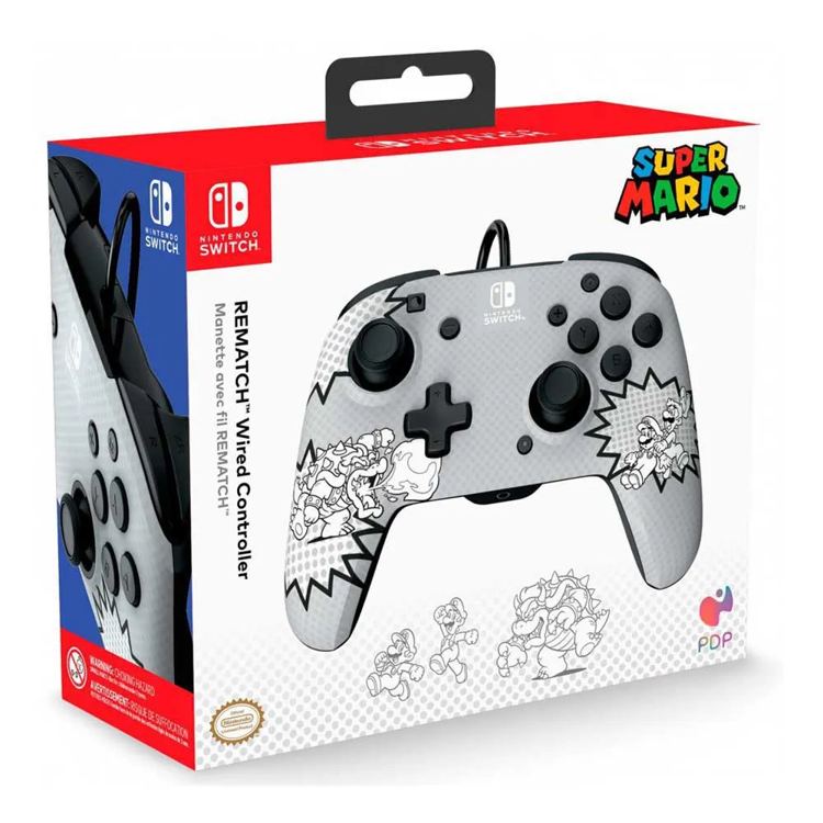 PDP Controller per Nintendo Switch Cosmic Strip