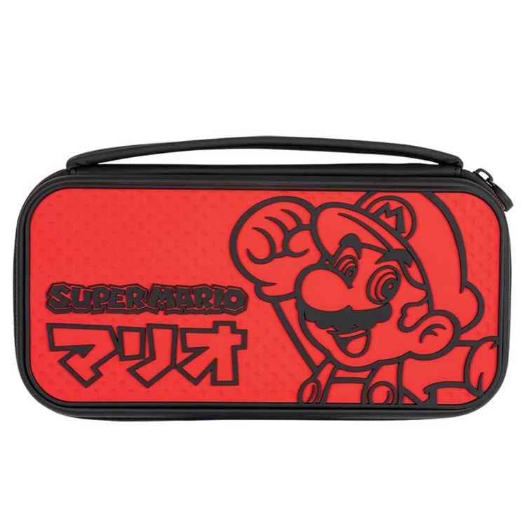 PDP Custodia per Nintendo Switch Deluxe Super Mario Kana Edition