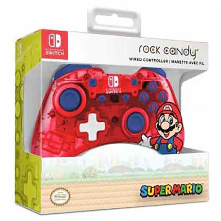 PDP Controller per Nintendo Switch Rock Candy Super Mario