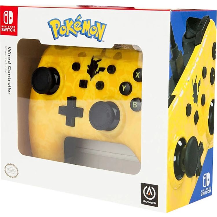 Powera Controller per Nintendo Switch Pokemon Pikachu Silhouette