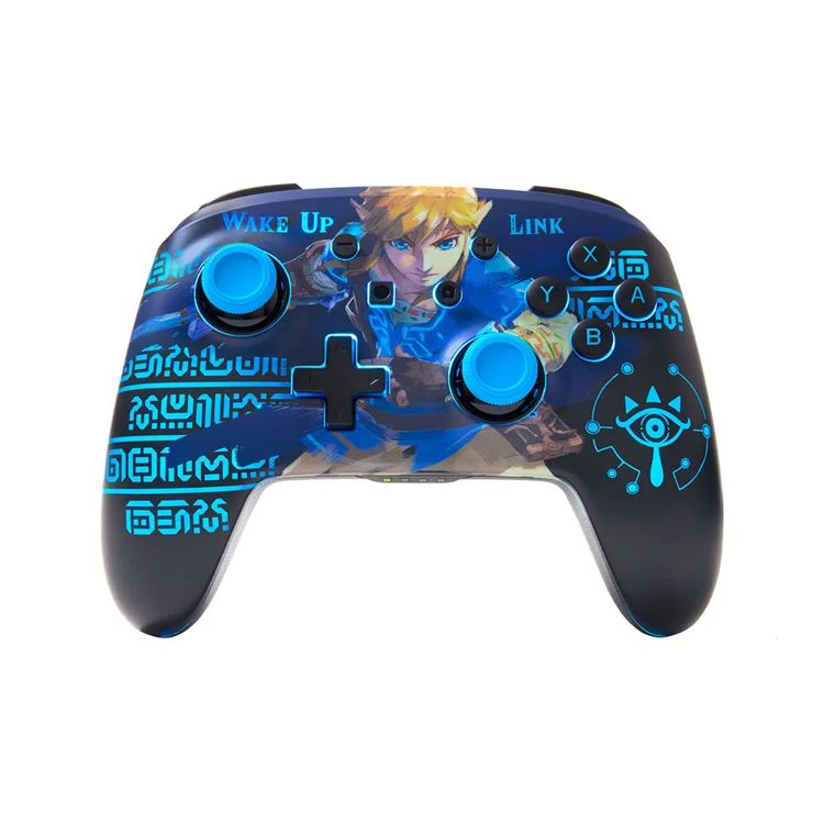 Powera Gamepad wireless per Nintendo Switch Wake U Link Lumectra