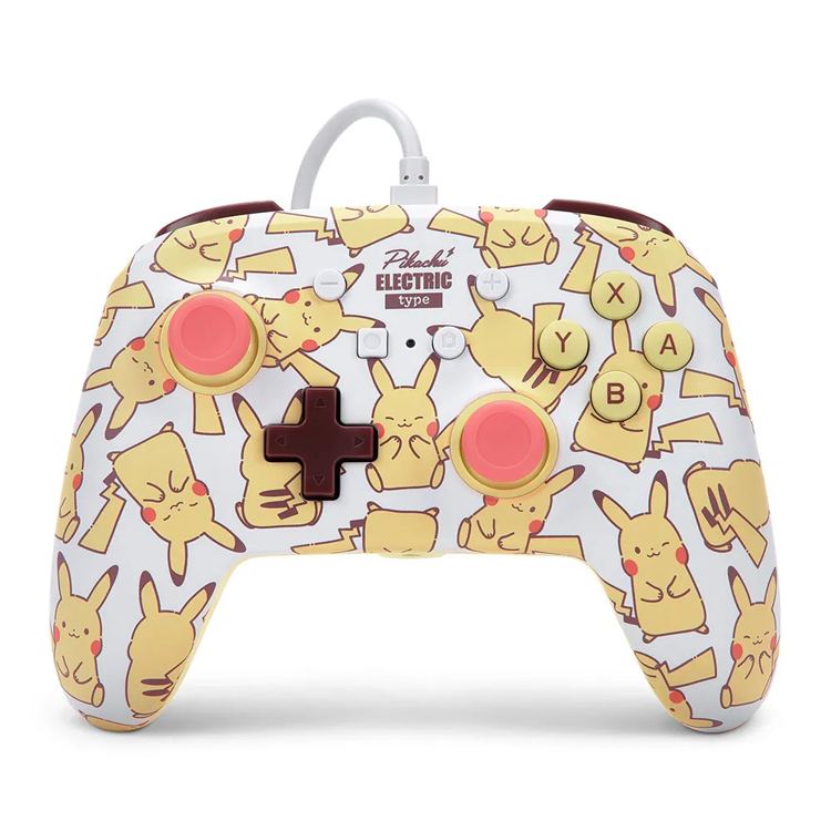 Powera Controller per Nintendo Switch Pikachu Blush