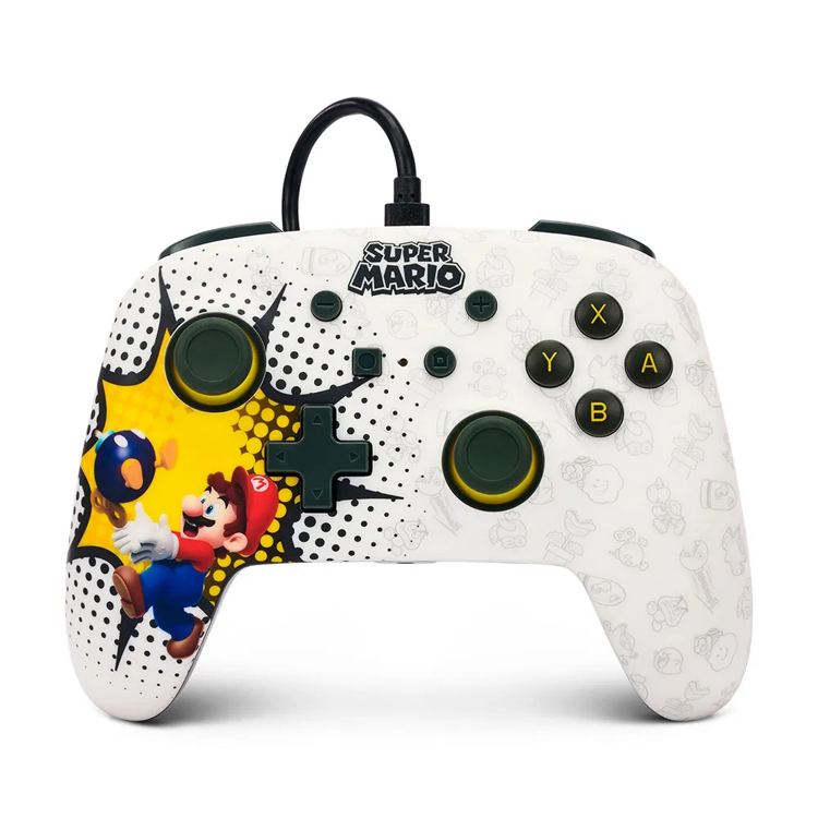 Powera Controller per Nintendo Switch Bob-omb Blast