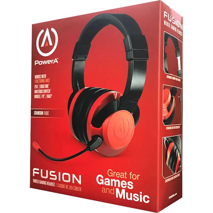 Powera Cuffie gaming Crimson Fade