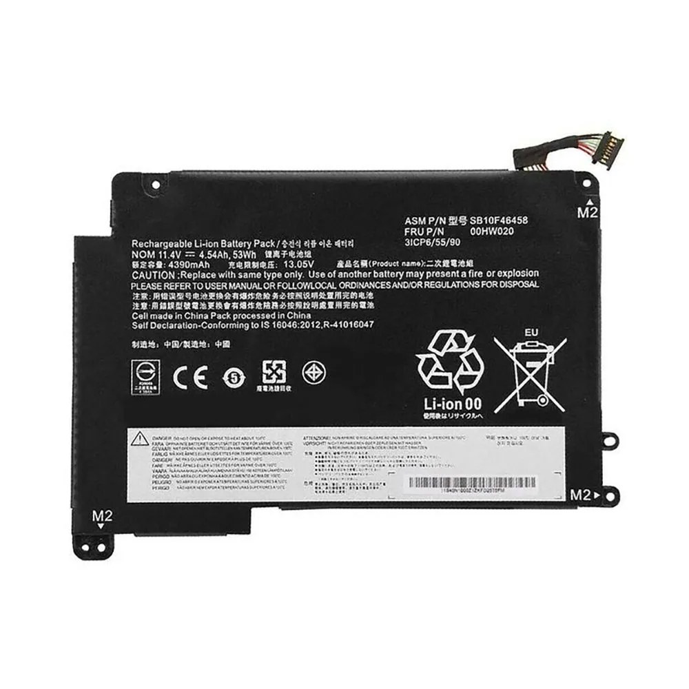 [PPX-141913261] Generico Batteria di ricambio per laptop Lenovo Thinkpad P40 Yoga 460 53Whr 3C 00Hw020 Sb10F46458