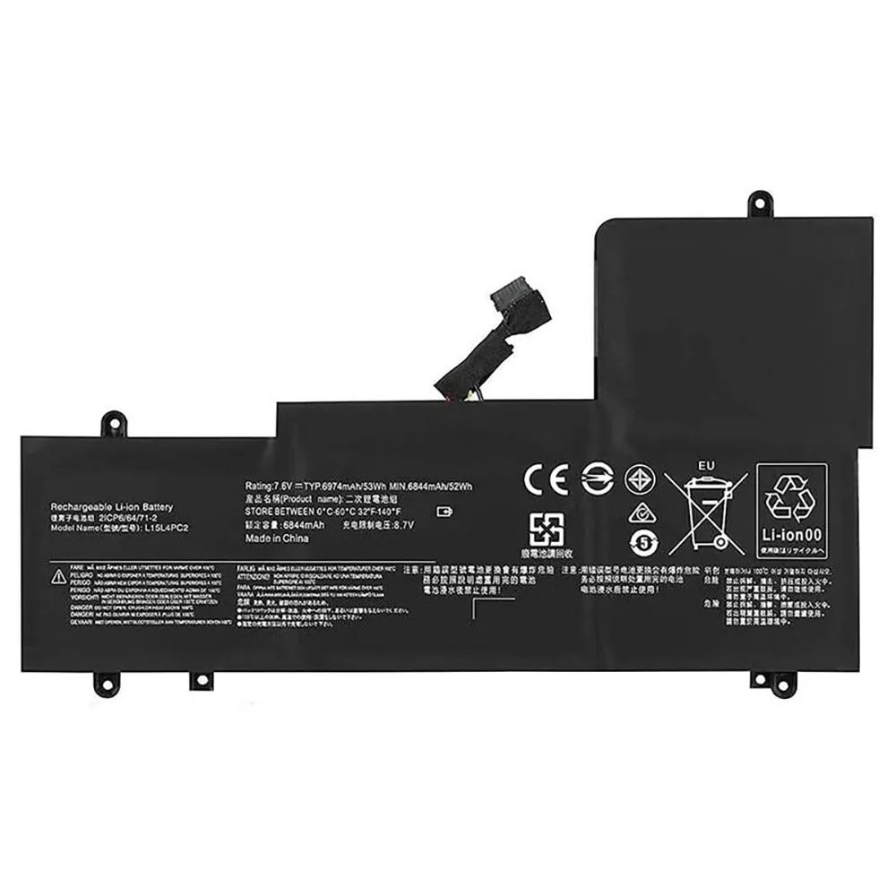 [PPX-141913366] Generico Batteria di ricambio per laptop Lenovo Yoga 710-14Isk 710-15Ikb 5B10K90778 L15M4Pc2