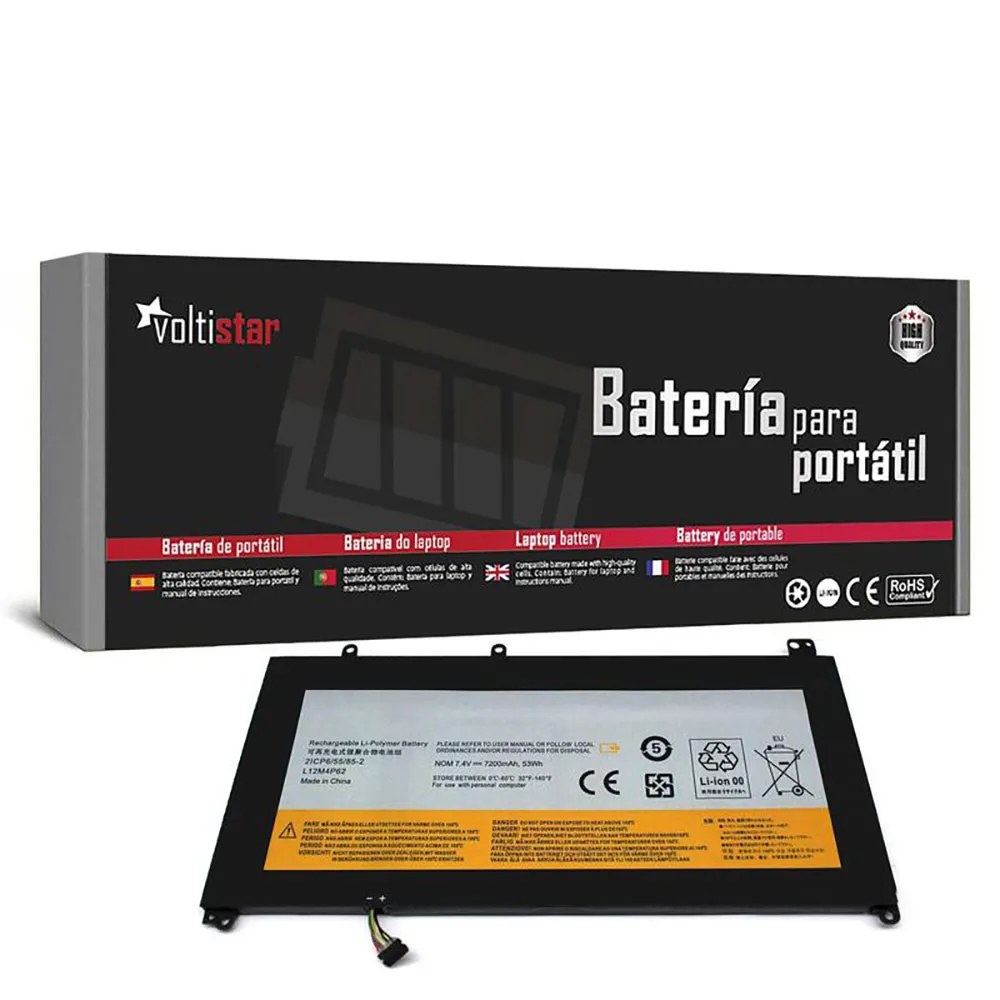 Generico Batteria di ricambio per laptop Lenovo Ideapad U430 U530 U530-20289 Táctil L12M4P62 L12L4P62