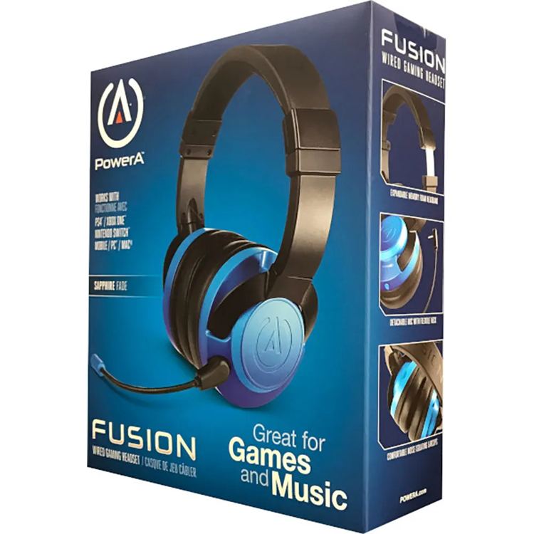 [PPX-141901771] Powera Cuffie gaming Sapphire Fade