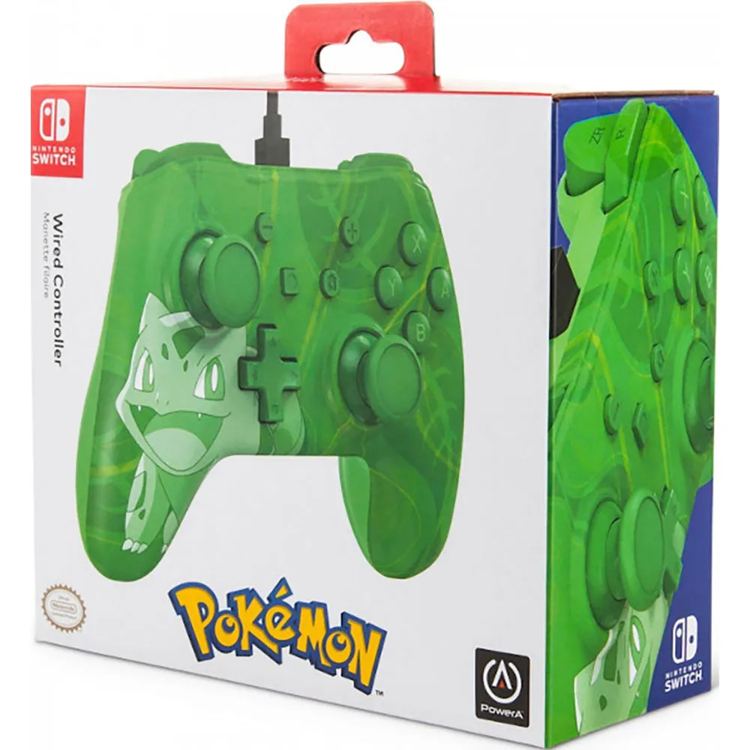 [PPX-141903462] Powera Controller per Nintendo Switch Bulbasaur