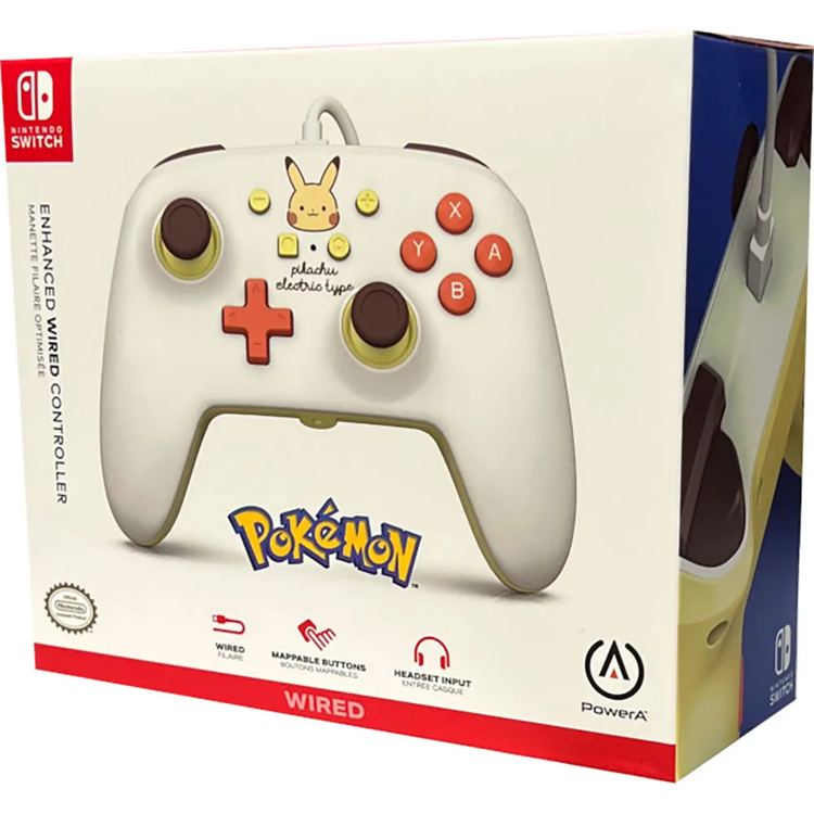 [PPX-141903485] Powera Controller per Nintendo Switch Pokemon Pikachu Electric Type