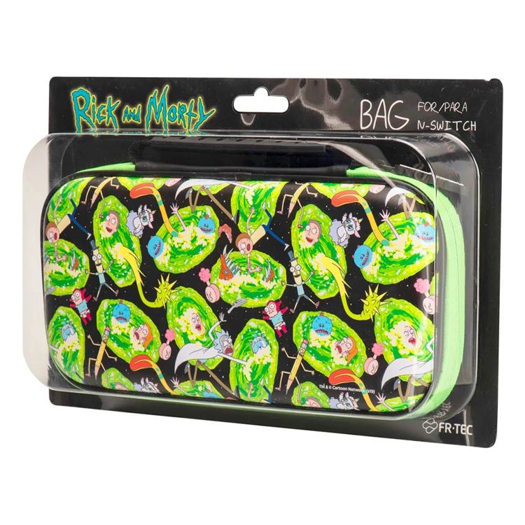 [PPX-140505899] Fr-tec Custodia per Nintendo Switch Rick and Morty Portals