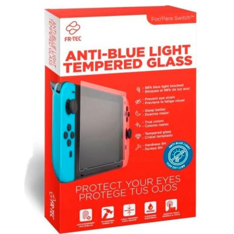 [PPX-138009334] Fr-tec Protettore per schermo Vetro temperato anti-luce blu per Nintendo Switch