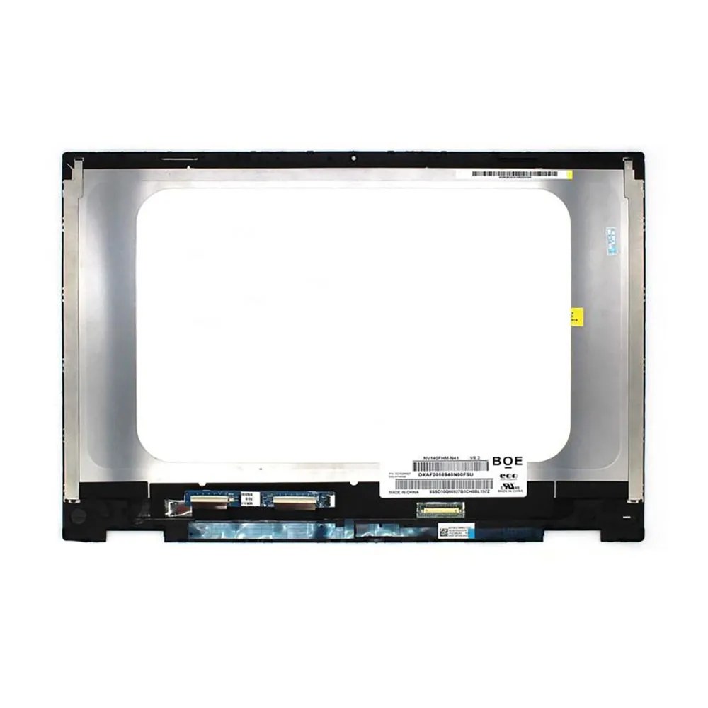Generico Ricambio schermo per laptop Led Touch 14´´ Hp Pavilion X360 14 Dw 14 Dwxxx Series With frame