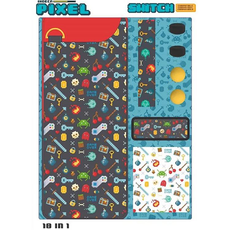 Indeca Cover per nintendo switch Pixel Kit