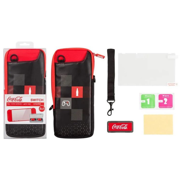 Indeca Cover per nintendo switch CocaCola Kit