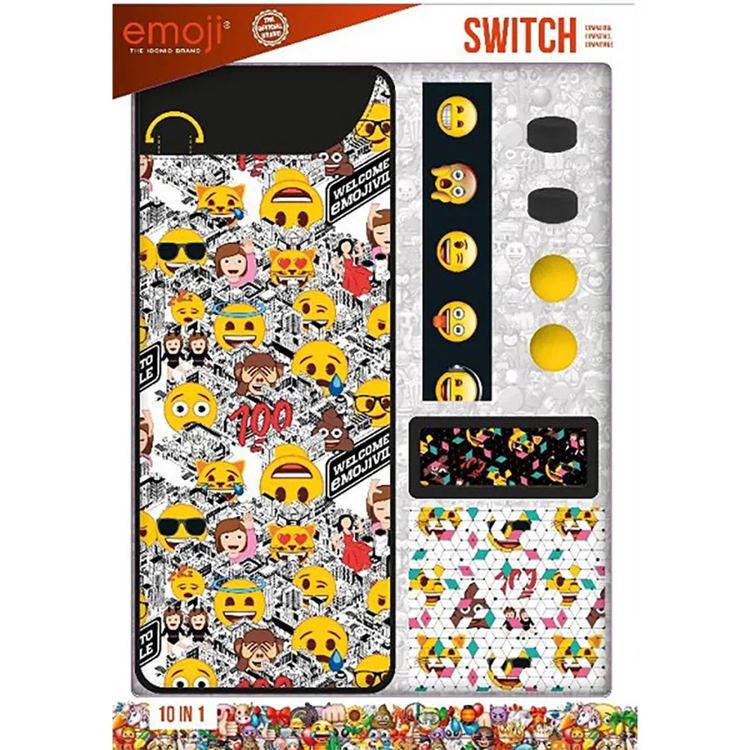 [PPX-141903391] Indeca Cover per nintendo switch Emiji Kit