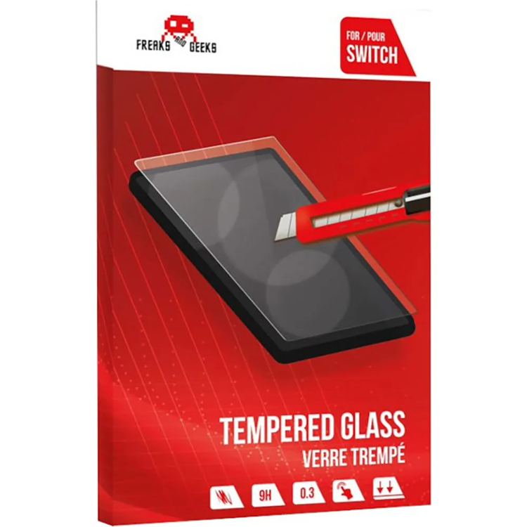 Freaks and geeks Pellicola protettiva schermo per Nintendo Switch Tempered Glass