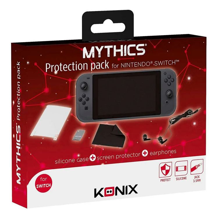 Konix Pellicola protettiva schermo per Nintendo Switch