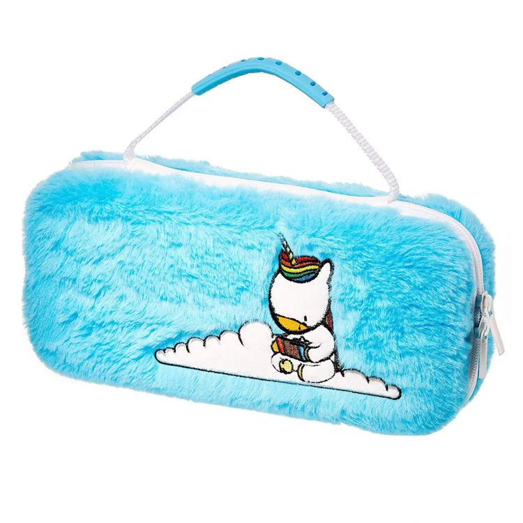 Numskull Cover per nintendo switch Unicorn Blue Fluffy