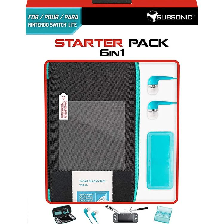 Subsonic Cover Starter Pack Switch Lite 6 in 1