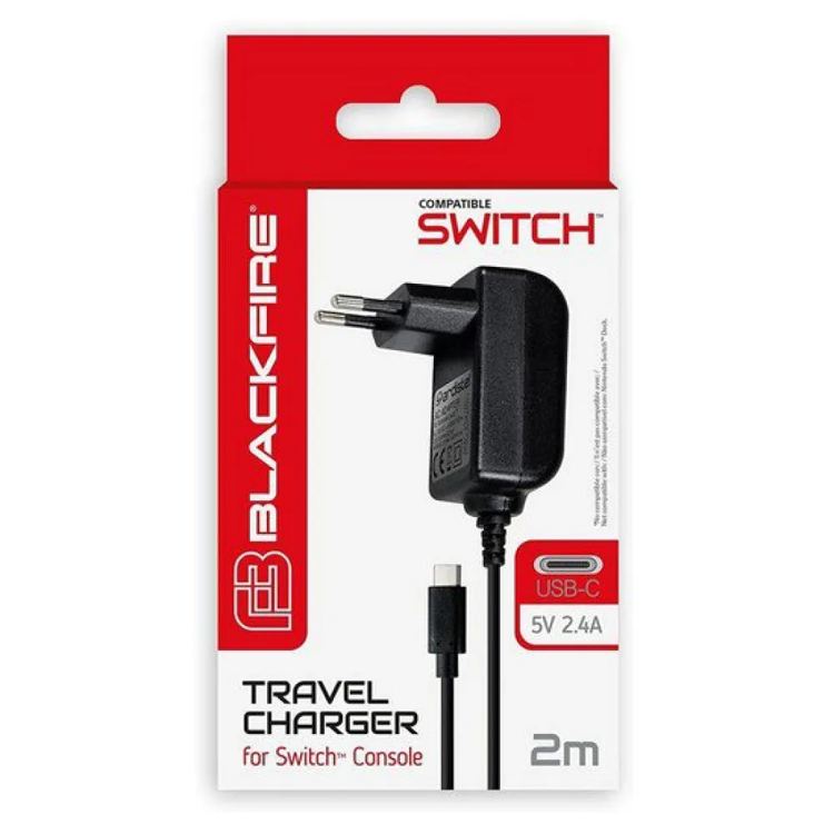 Ardistel Switch Caricabatterie da viaggio CA Blackfire