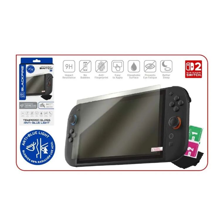 Blackfire Protettore per schermo Switch 2 Antibluelight 9H
