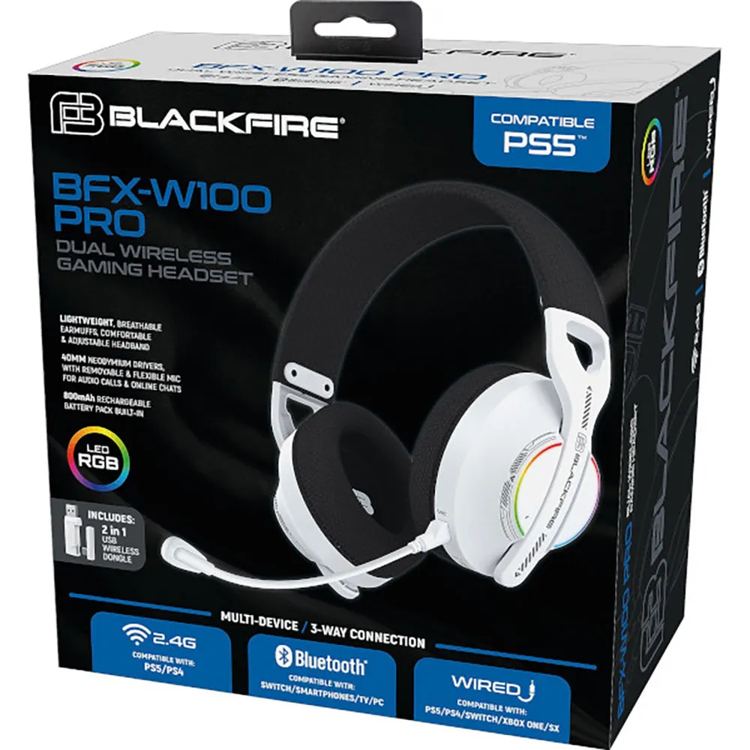 Blackfire Cuffie gaming wireless BFX-W100 Pro