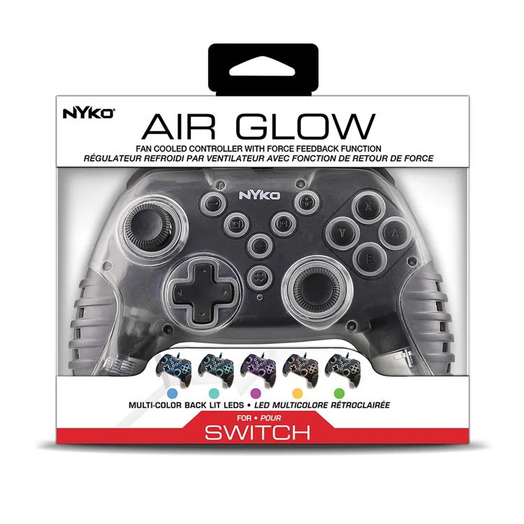 Nyko Controller per Nintendo Switch Air Glow