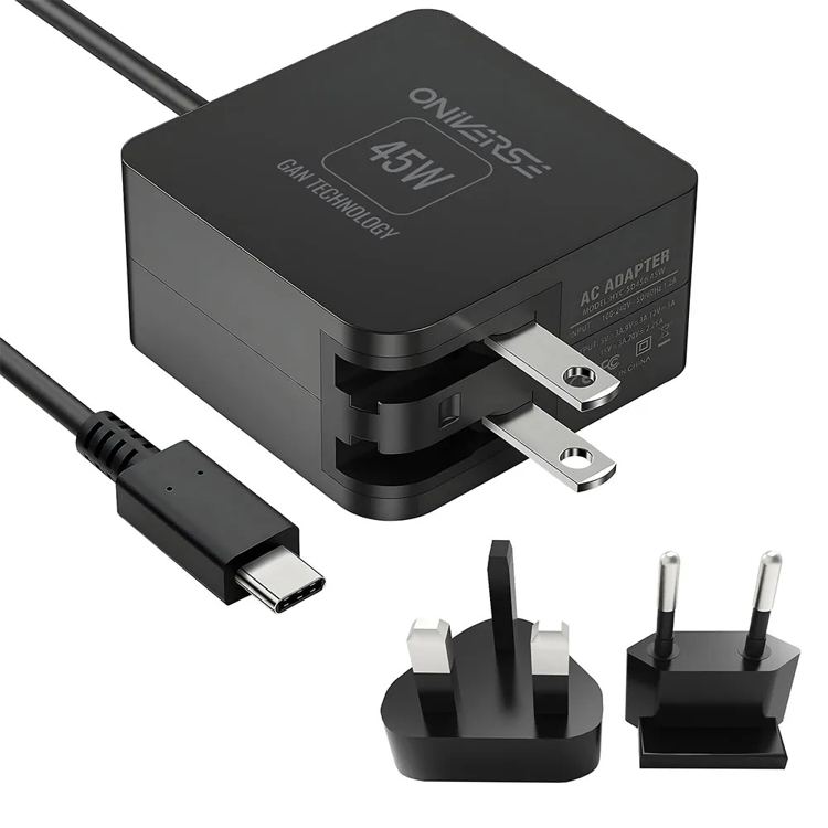Oniverse Caricabatterie rapido internazionale 45W