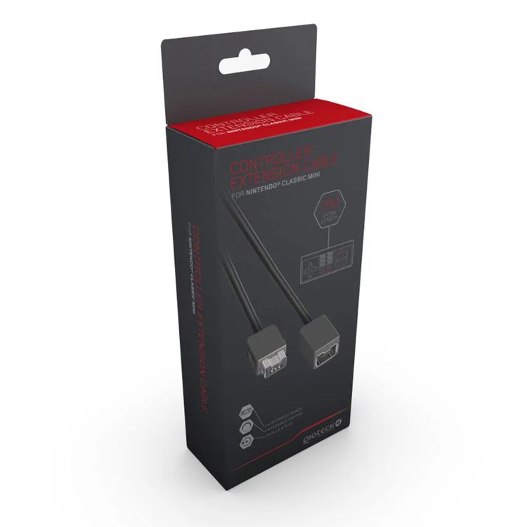 Gioteck Cavo di prolunga per controller Nintendo Classic Mini
