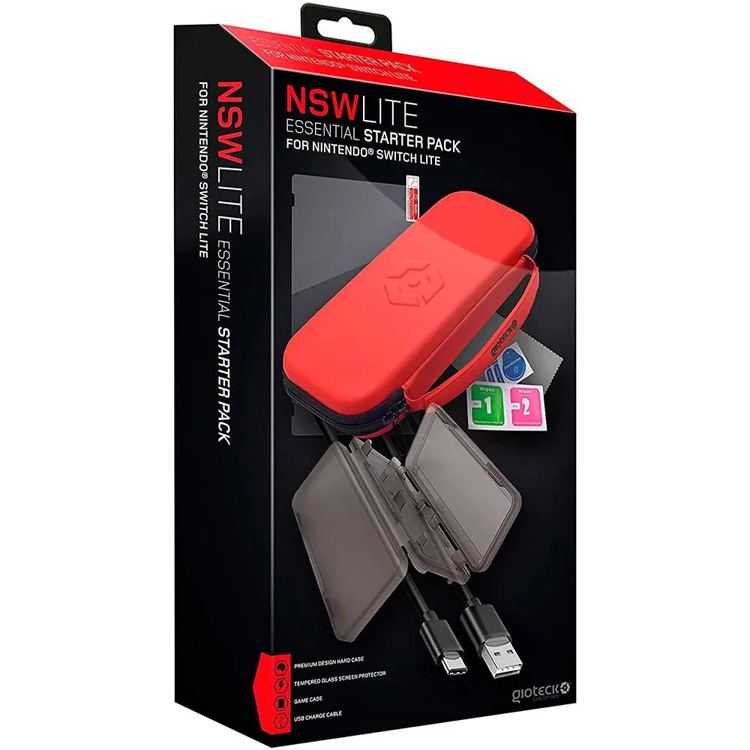 Infocapital Pacchetto essenziale Nintendo Switch Lite
