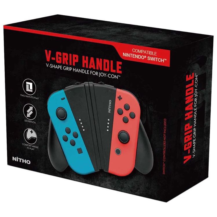 Nitho Impugnatura V-Grip per Joy-Con