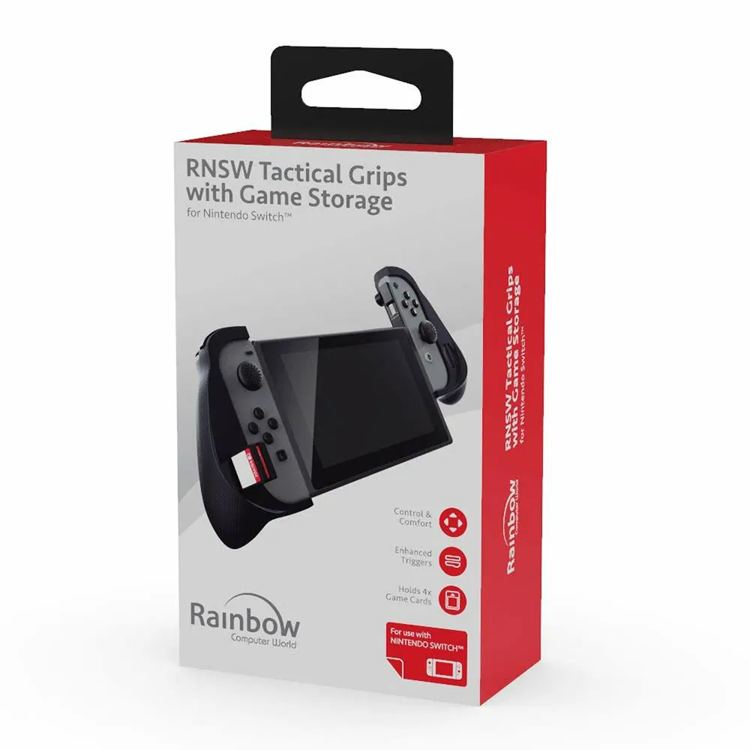 Rainbow Impugnature tattiche per controller Switch