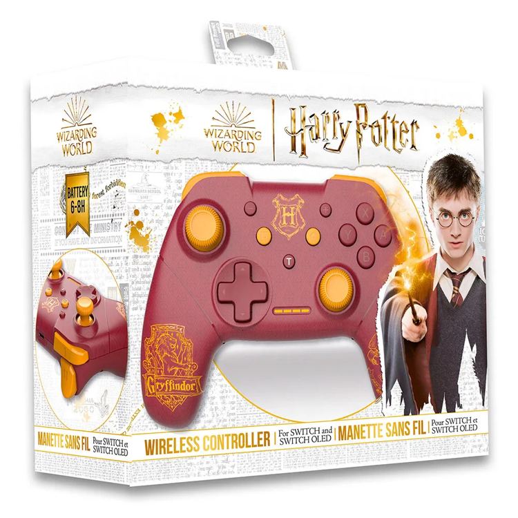 Trade invaders Gamepad wireless per Nintendo Switch Gryffindor