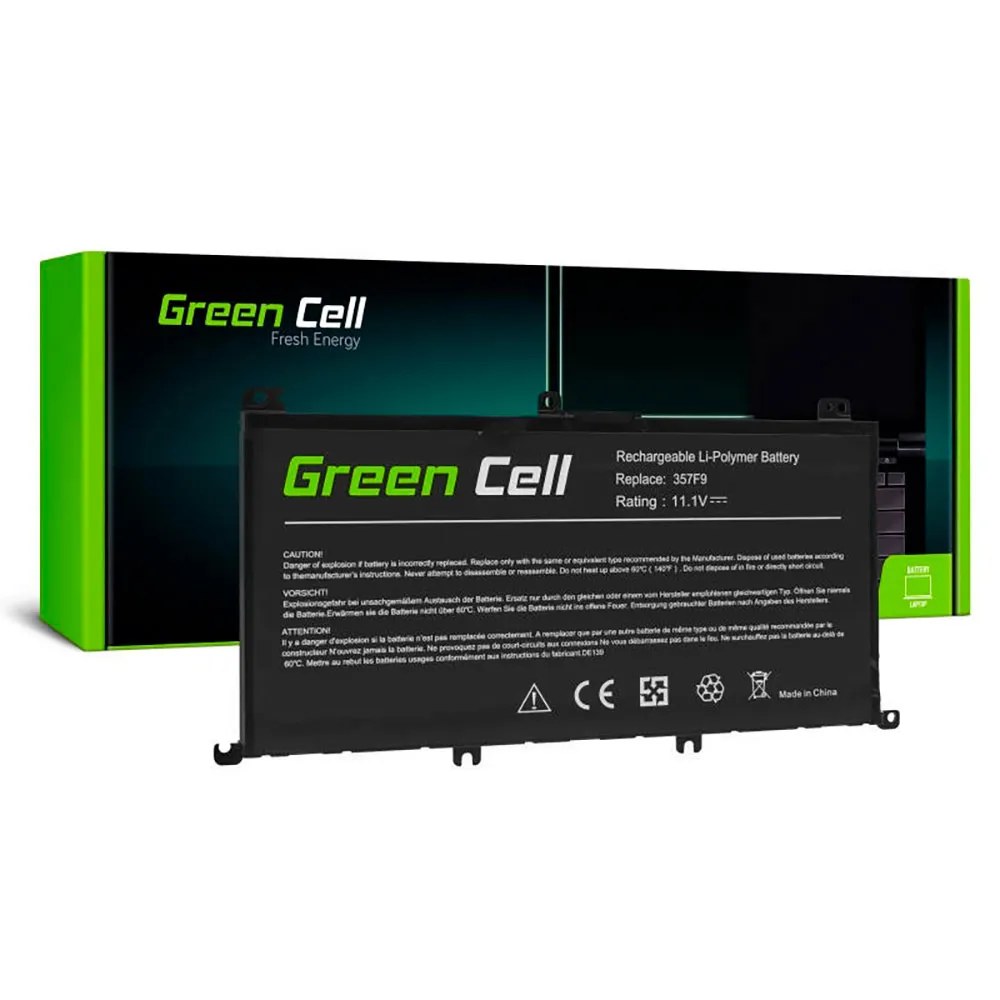 Green cell Batteria di ricambio per laptop 357F9 Inspiron 15 5576 5577 7557 7559 7566 7567 4200mah